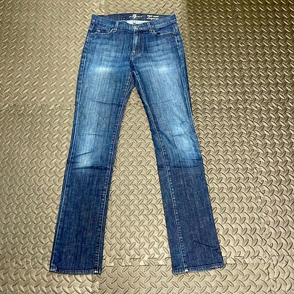 7 for all mankind, straight leg Jean - Picture 1 of 8